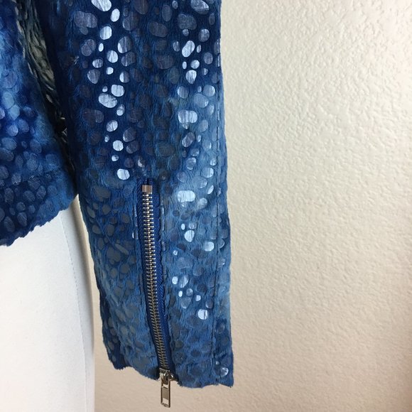 Moon Collection Live In California Faux Fur Jacket - Picture 3 of 8